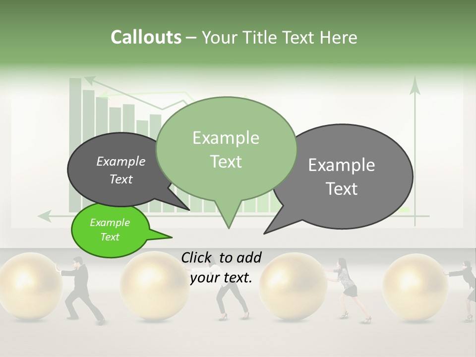 Finance Businesswoman Chinese PowerPoint Template