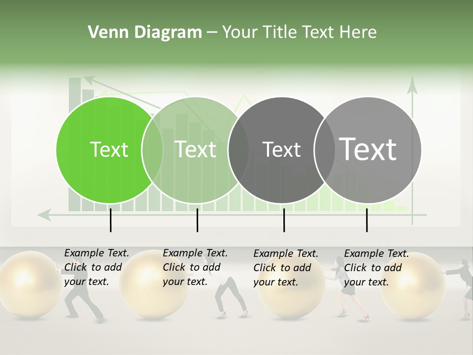Finance Businesswoman Chinese PowerPoint Template