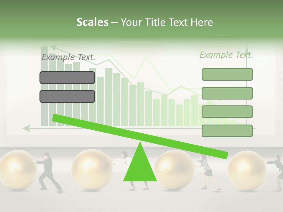 Finance Businesswoman Chinese PowerPoint Template