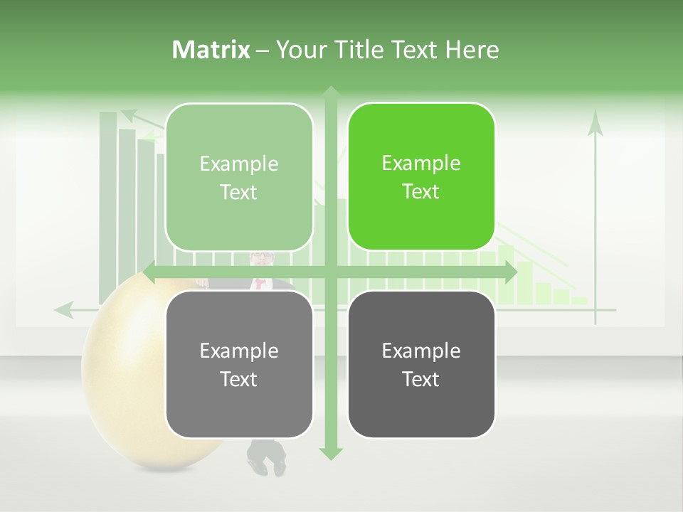 Business Billboard Gold PowerPoint Template