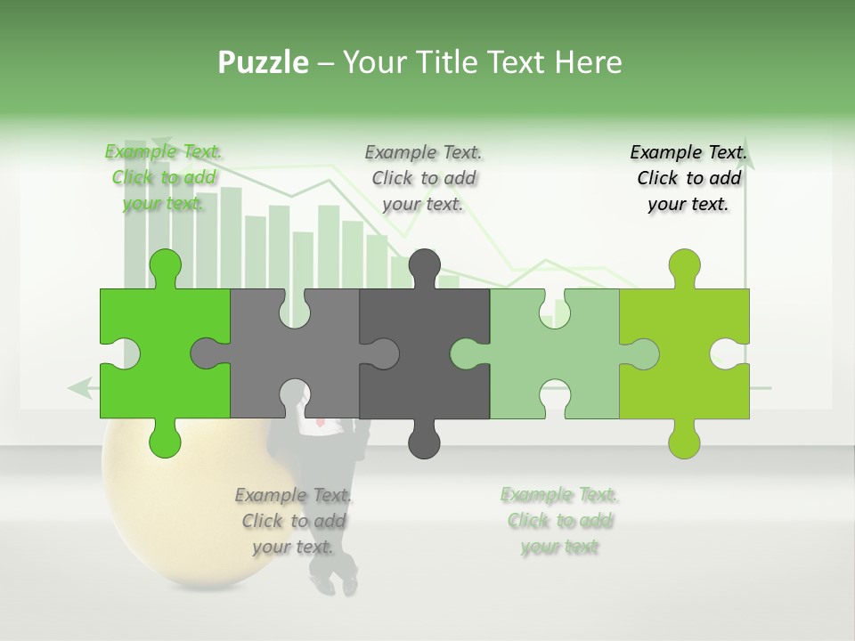 Business Billboard Gold PowerPoint Template