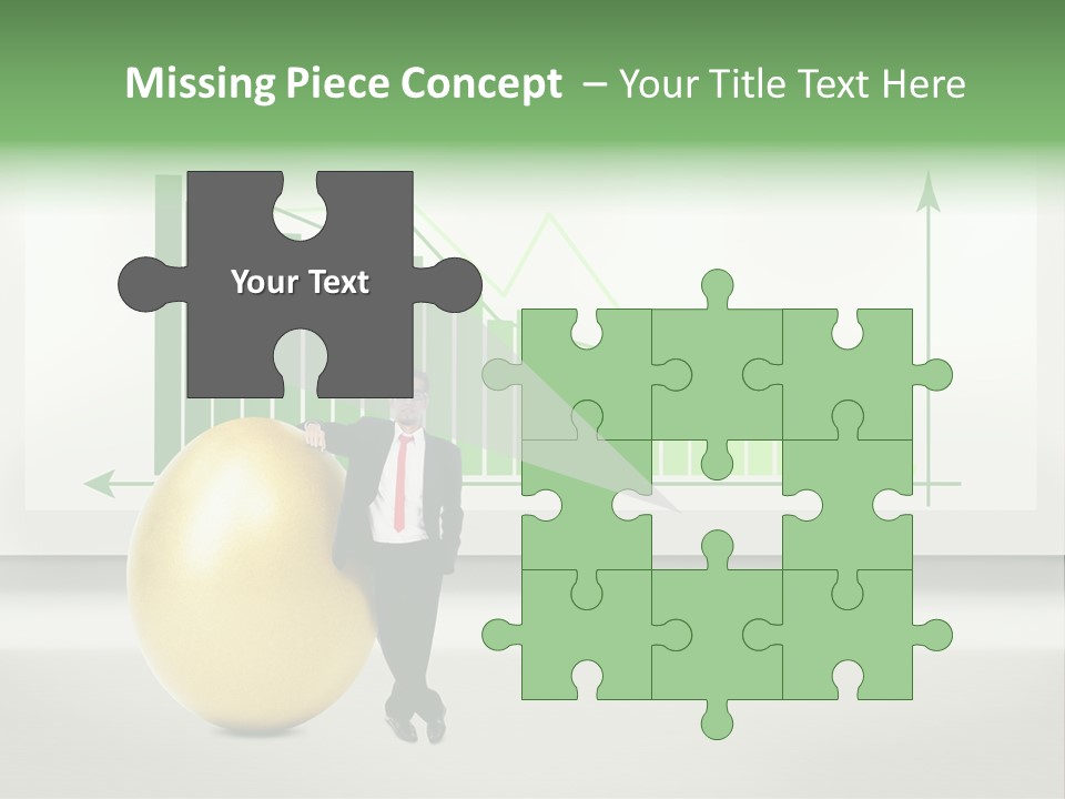 Business Billboard Gold PowerPoint Template