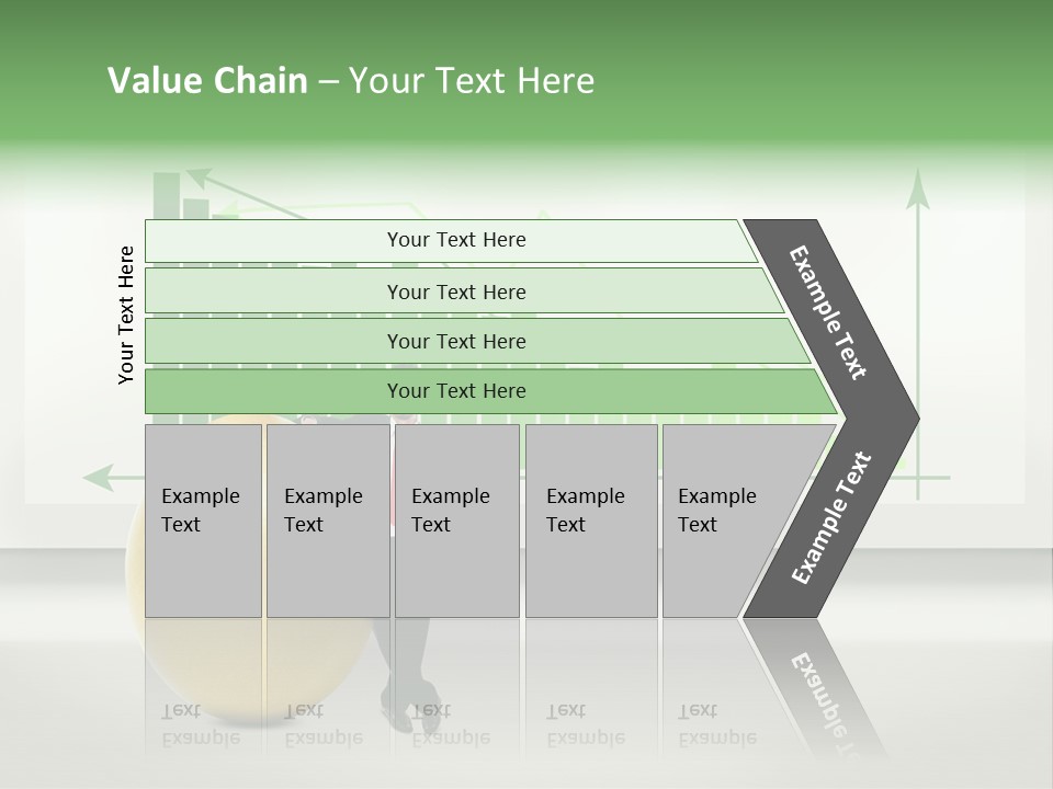 Business Billboard Gold PowerPoint Template