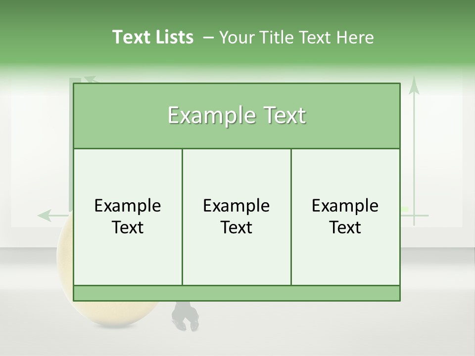 Business Billboard Gold PowerPoint Template