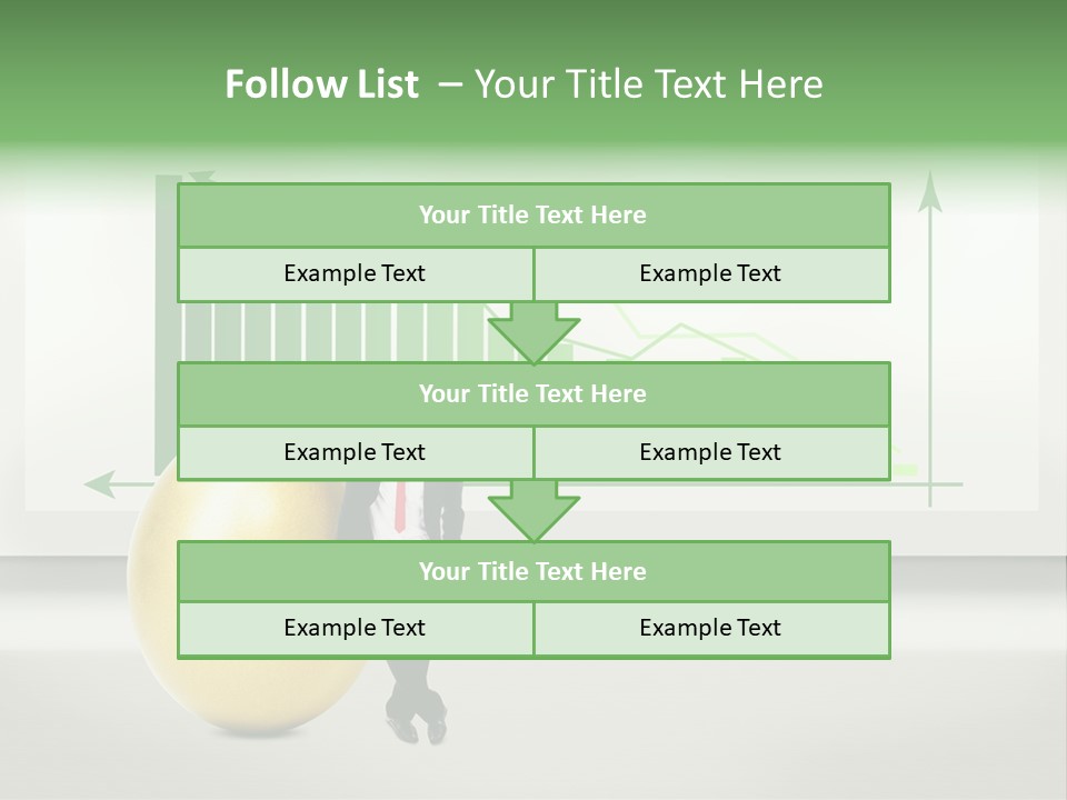 Business Billboard Gold PowerPoint Template
