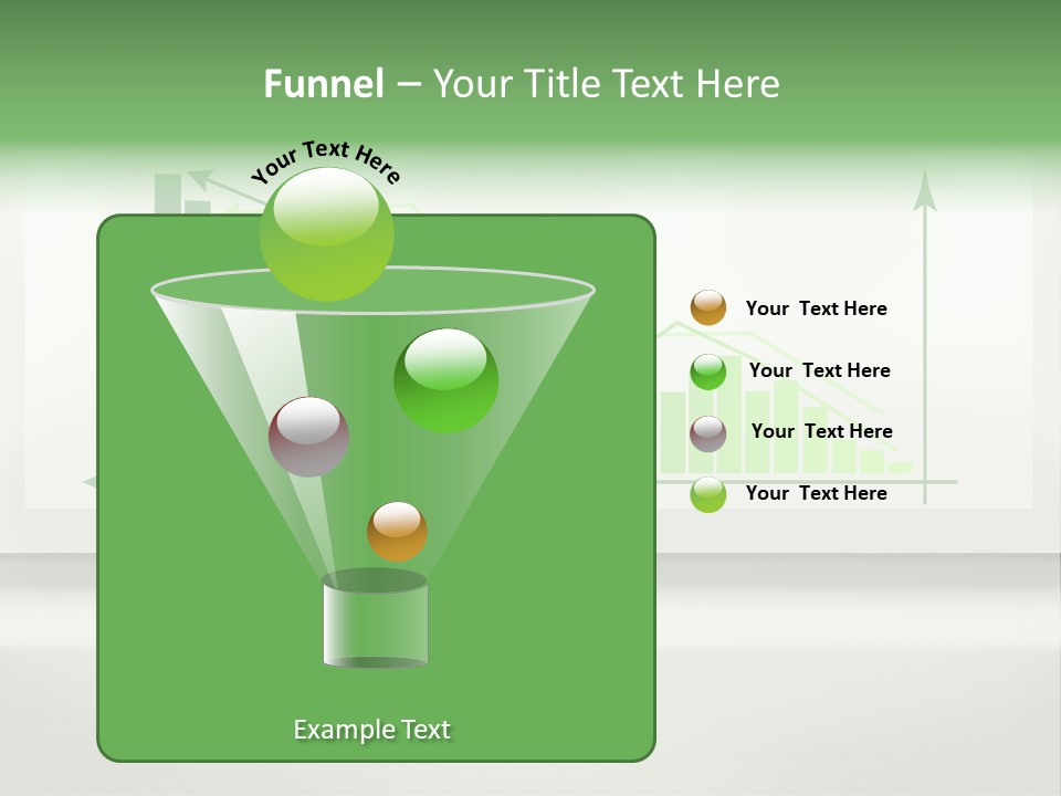 Business Billboard Gold PowerPoint Template