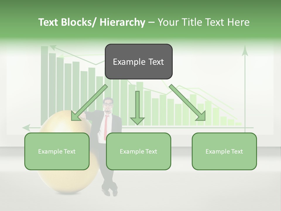 Business Billboard Gold PowerPoint Template