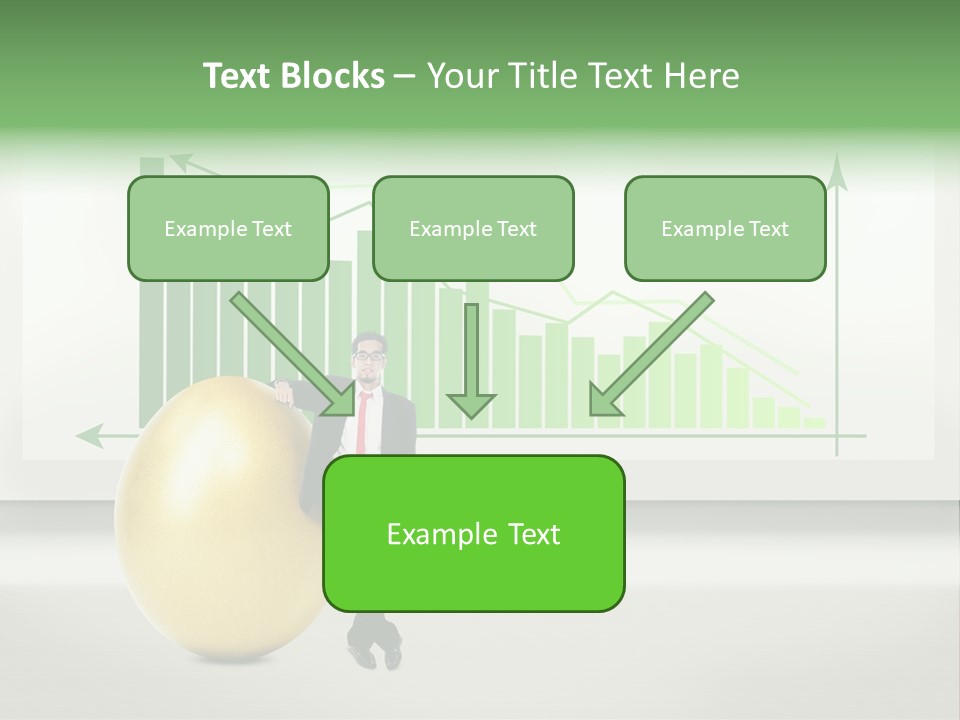 Business Billboard Gold PowerPoint Template