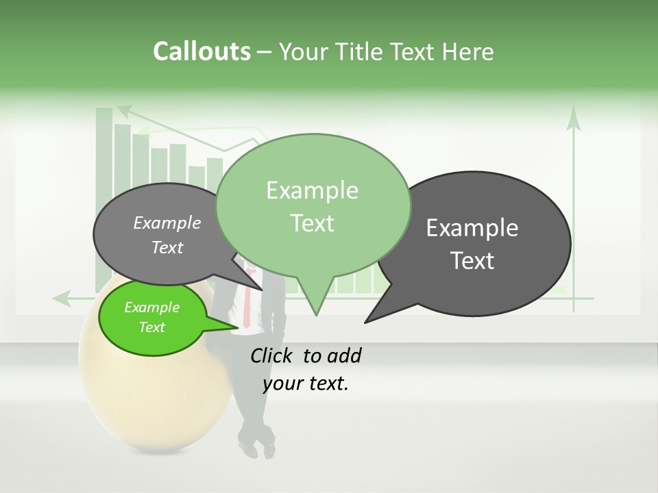 Business Billboard Gold PowerPoint Template