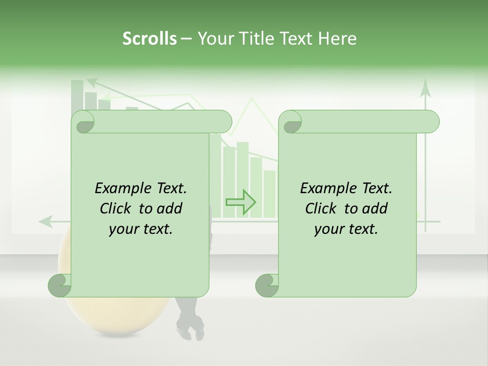 Business Billboard Gold PowerPoint Template