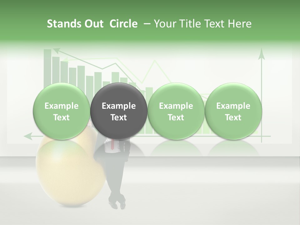 Business Billboard Gold PowerPoint Template