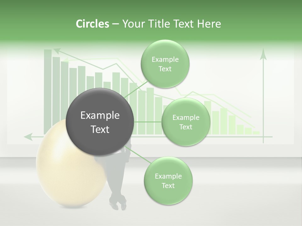 Business Billboard Gold PowerPoint Template