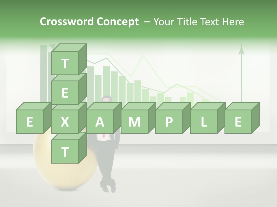 Business Billboard Gold PowerPoint Template