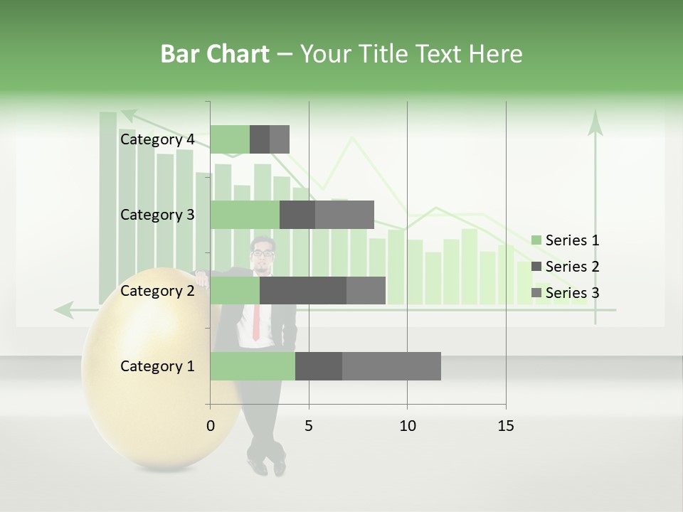 Business Billboard Gold PowerPoint Template