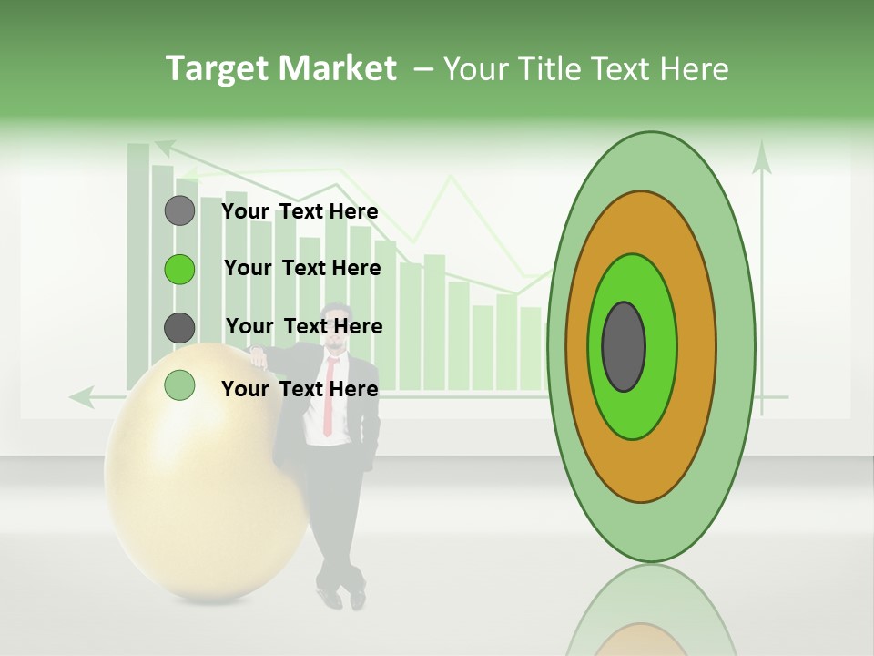 Business Billboard Gold PowerPoint Template