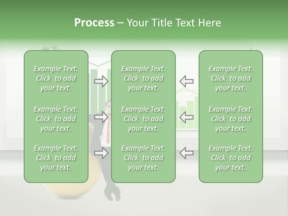 Business Billboard Gold PowerPoint Template