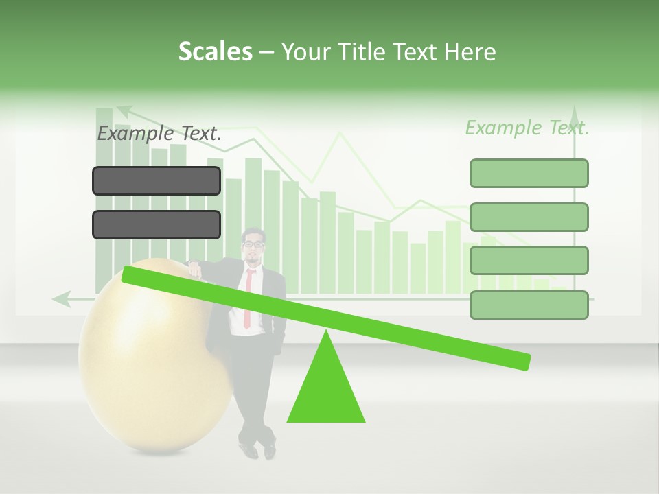 Business Billboard Gold PowerPoint Template