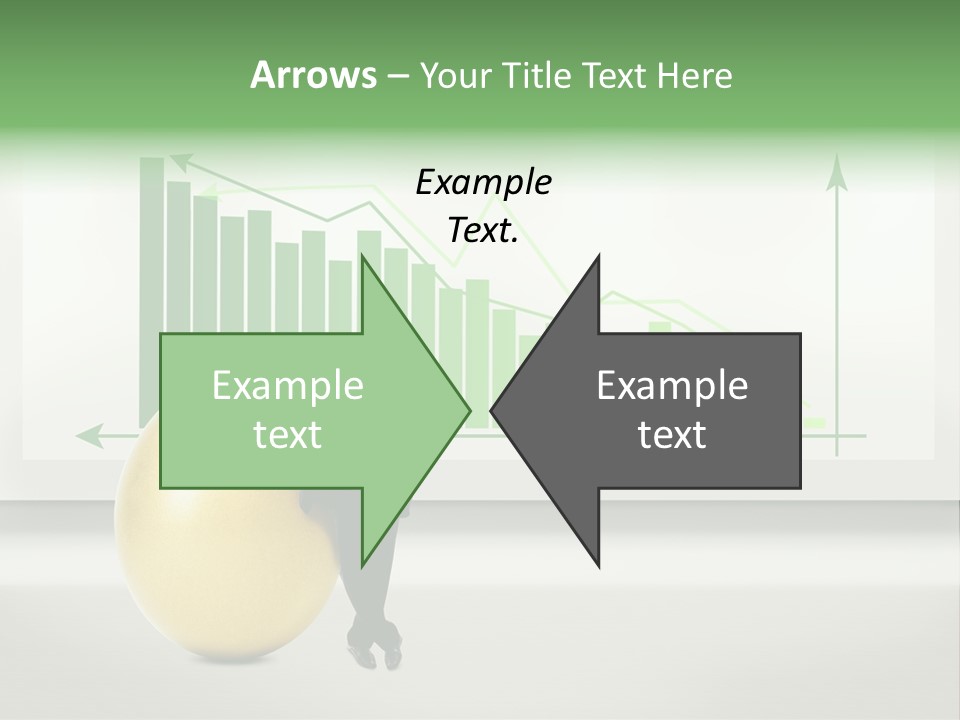 Business Billboard Gold PowerPoint Template