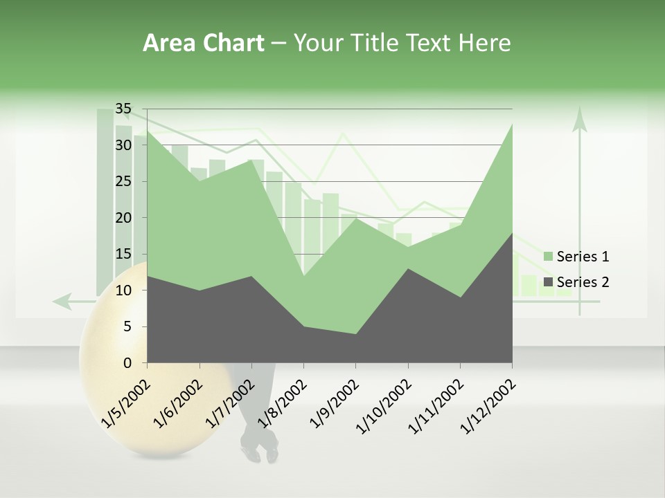 Business Billboard Gold PowerPoint Template