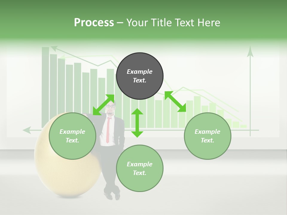 Business Billboard Gold PowerPoint Template