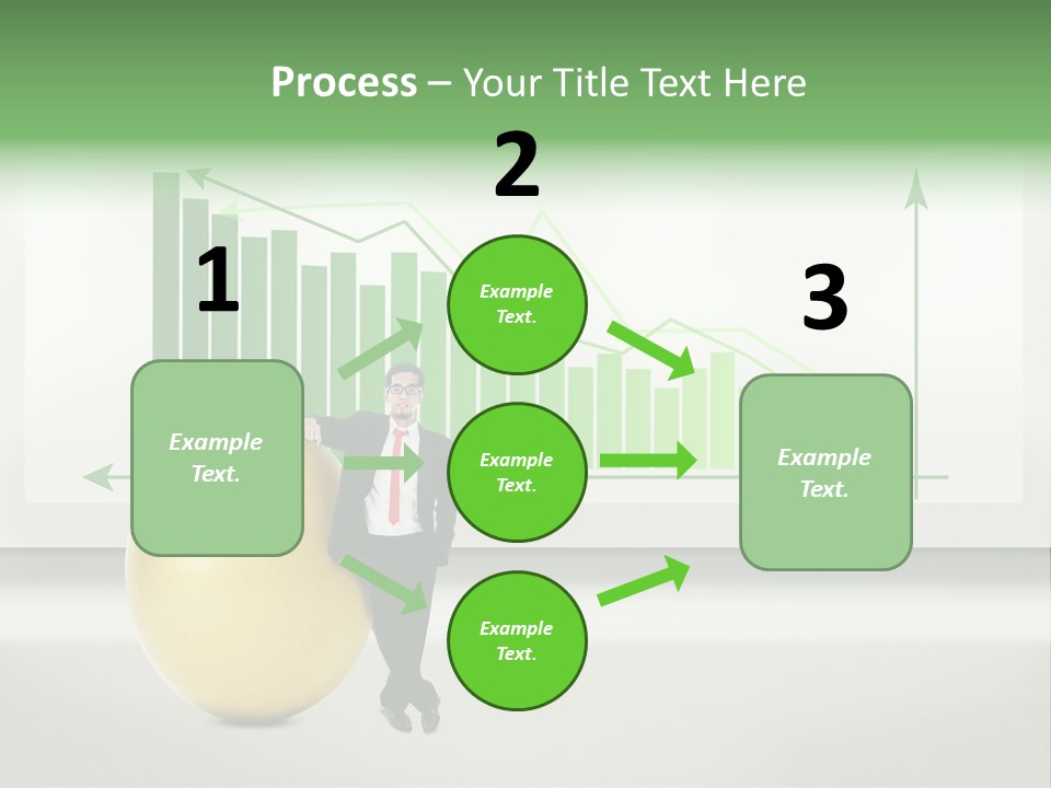 Business Billboard Gold PowerPoint Template