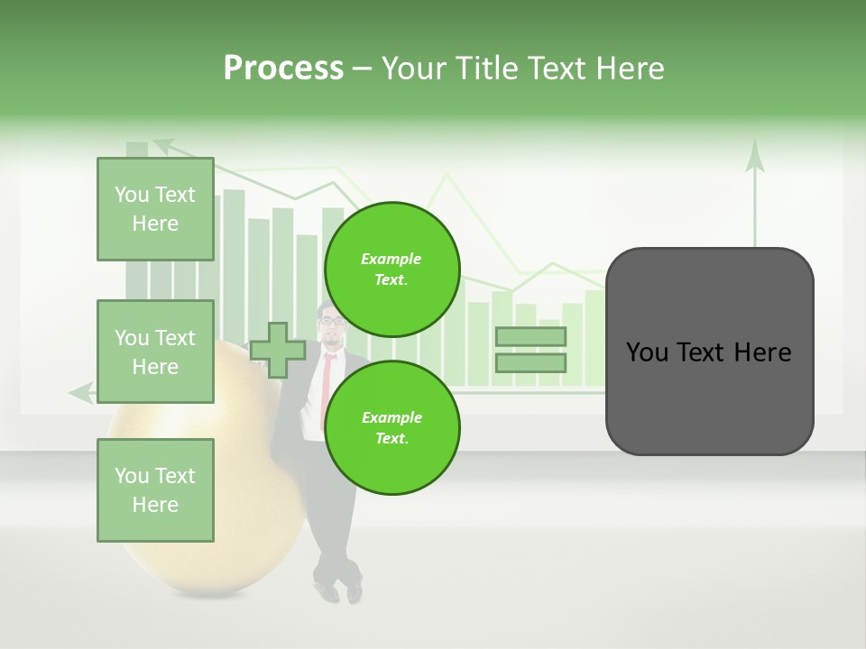 Business Billboard Gold PowerPoint Template