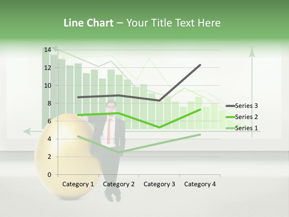 Business Billboard Gold PowerPoint Template