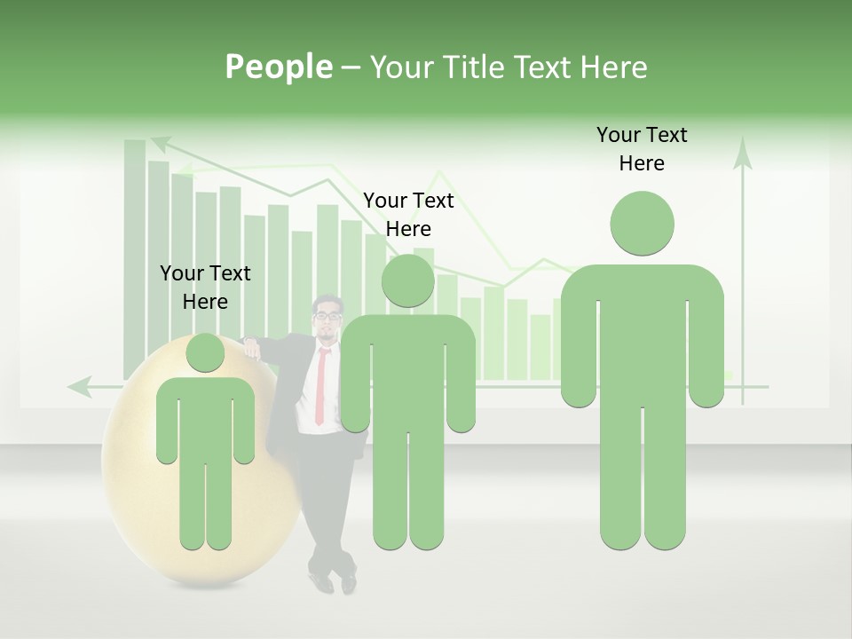 Business Billboard Gold PowerPoint Template