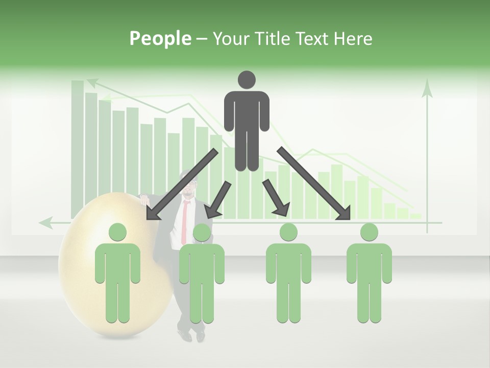 Business Billboard Gold PowerPoint Template