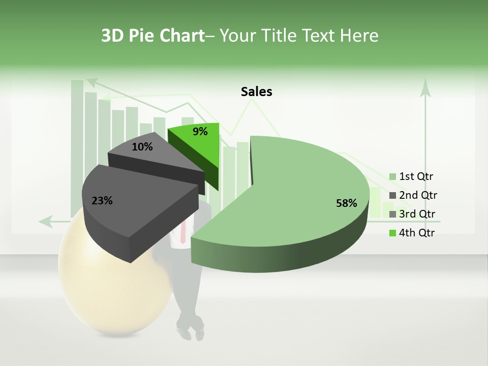 Business Billboard Gold PowerPoint Template