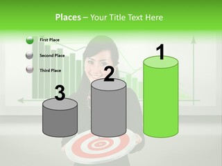 Statistics Target Whiteboard PowerPoint Template