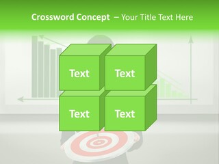 Statistics Target Whiteboard PowerPoint Template