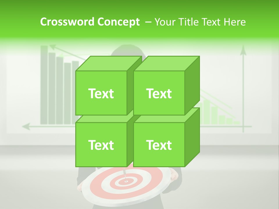 Statistics Target Whiteboard PowerPoint Template