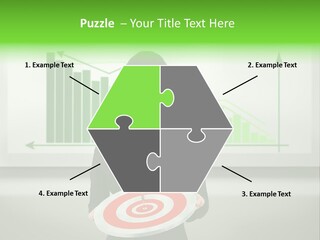 Statistics Target Whiteboard PowerPoint Template