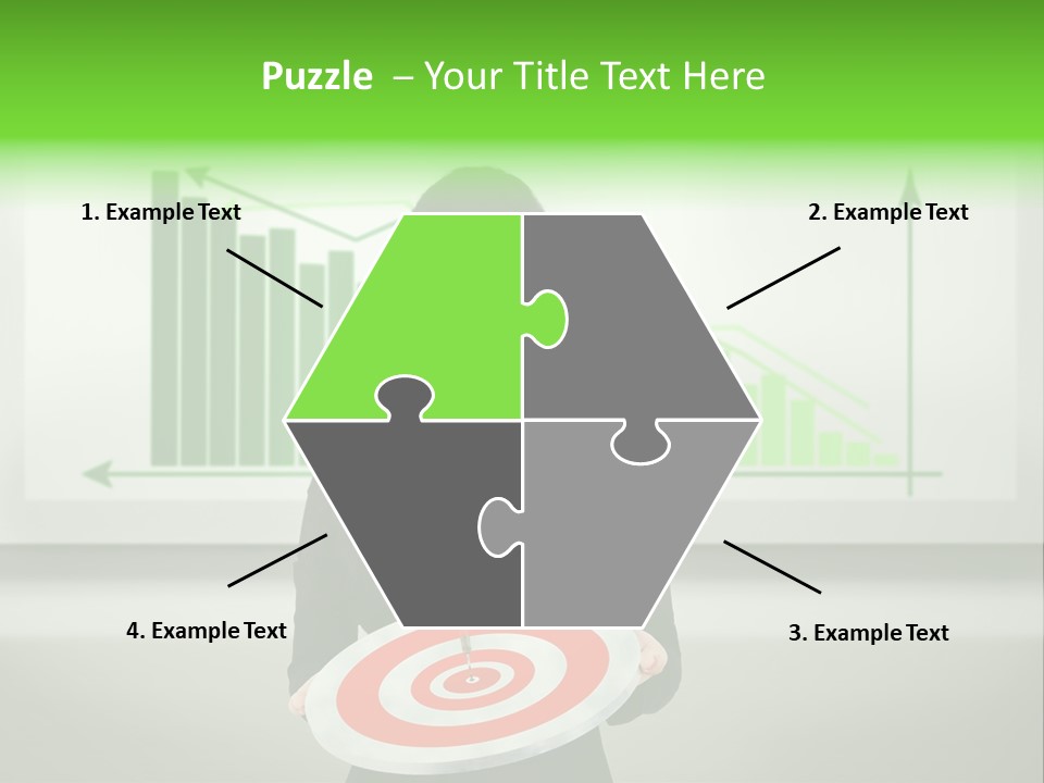 Statistics Target Whiteboard PowerPoint Template