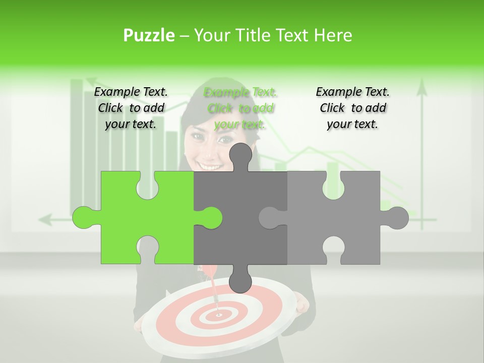 Statistics Target Whiteboard PowerPoint Template