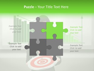 Statistics Target Whiteboard PowerPoint Template