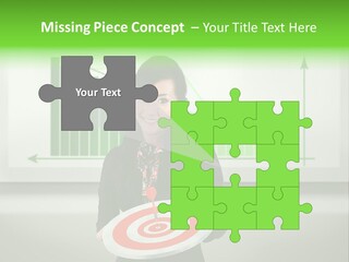 Statistics Target Whiteboard PowerPoint Template