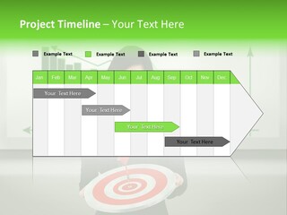 Statistics Target Whiteboard PowerPoint Template