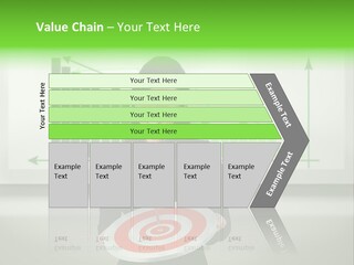 Statistics Target Whiteboard PowerPoint Template