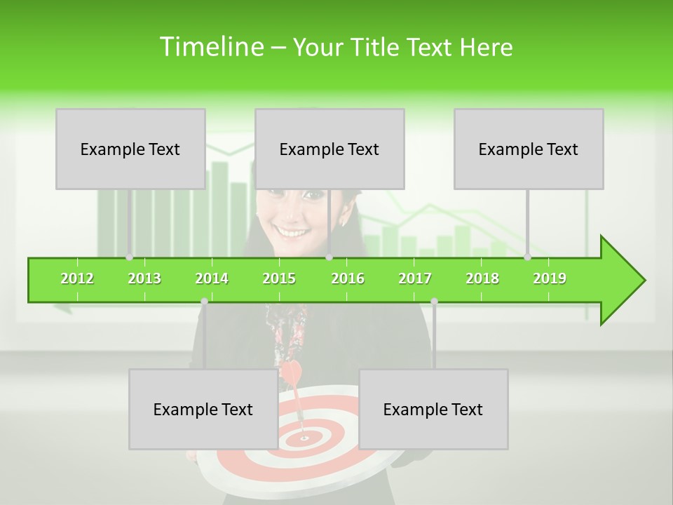 Statistics Target Whiteboard PowerPoint Template