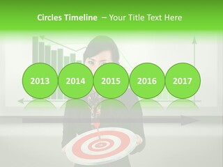 Statistics Target Whiteboard PowerPoint Template