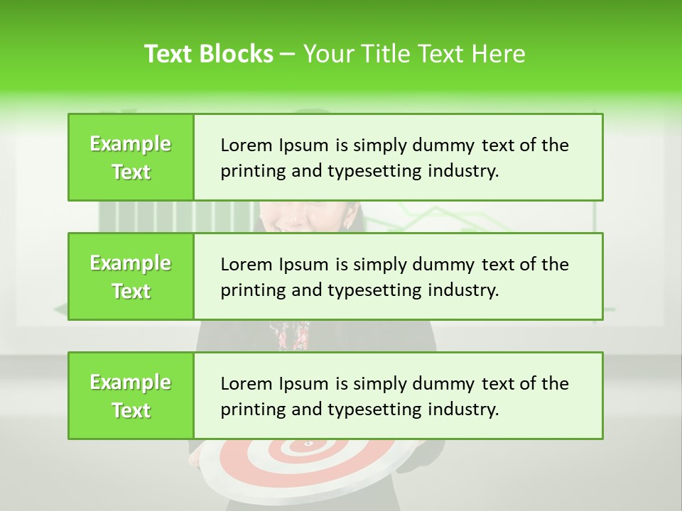 Statistics Target Whiteboard PowerPoint Template