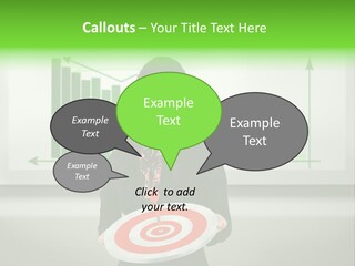 Statistics Target Whiteboard PowerPoint Template