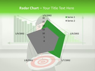 Statistics Target Whiteboard PowerPoint Template