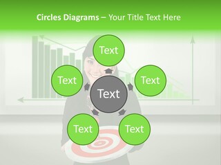 Statistics Target Whiteboard PowerPoint Template