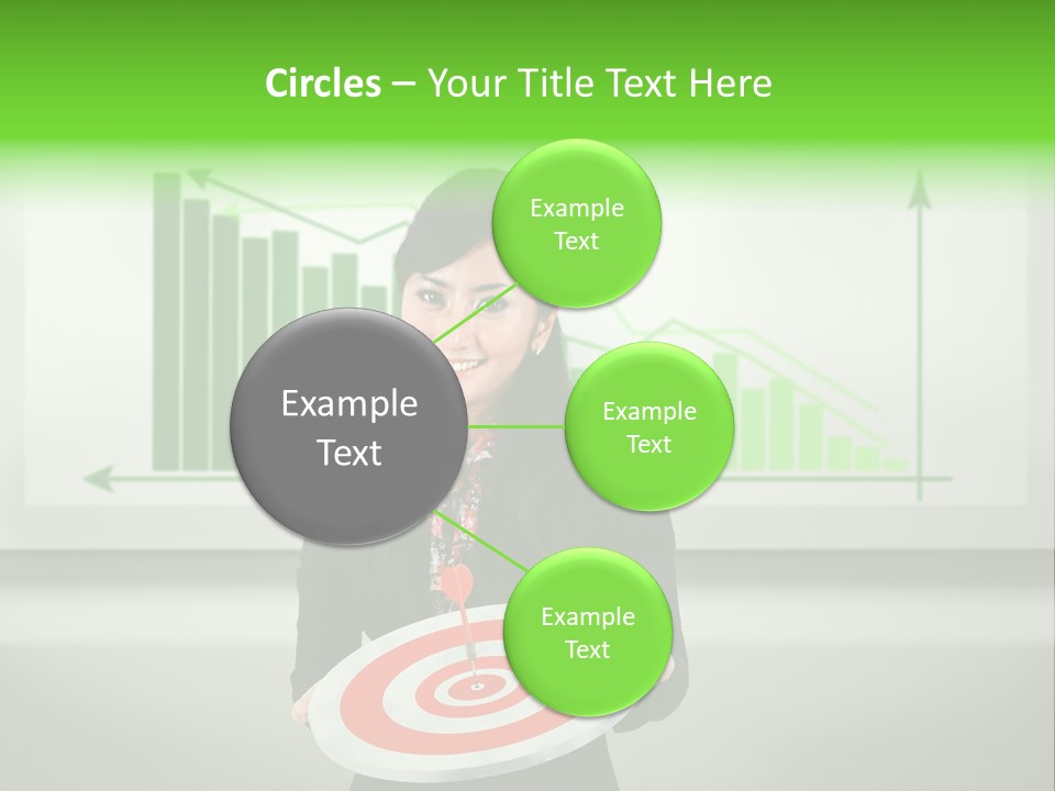 Statistics Target Whiteboard PowerPoint Template