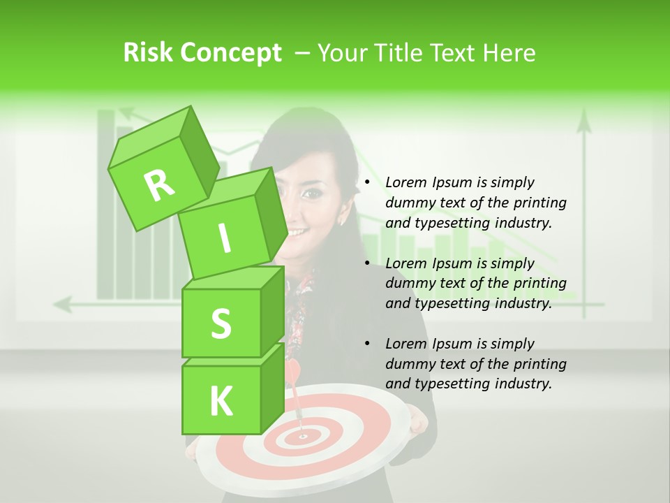 Statistics Target Whiteboard PowerPoint Template