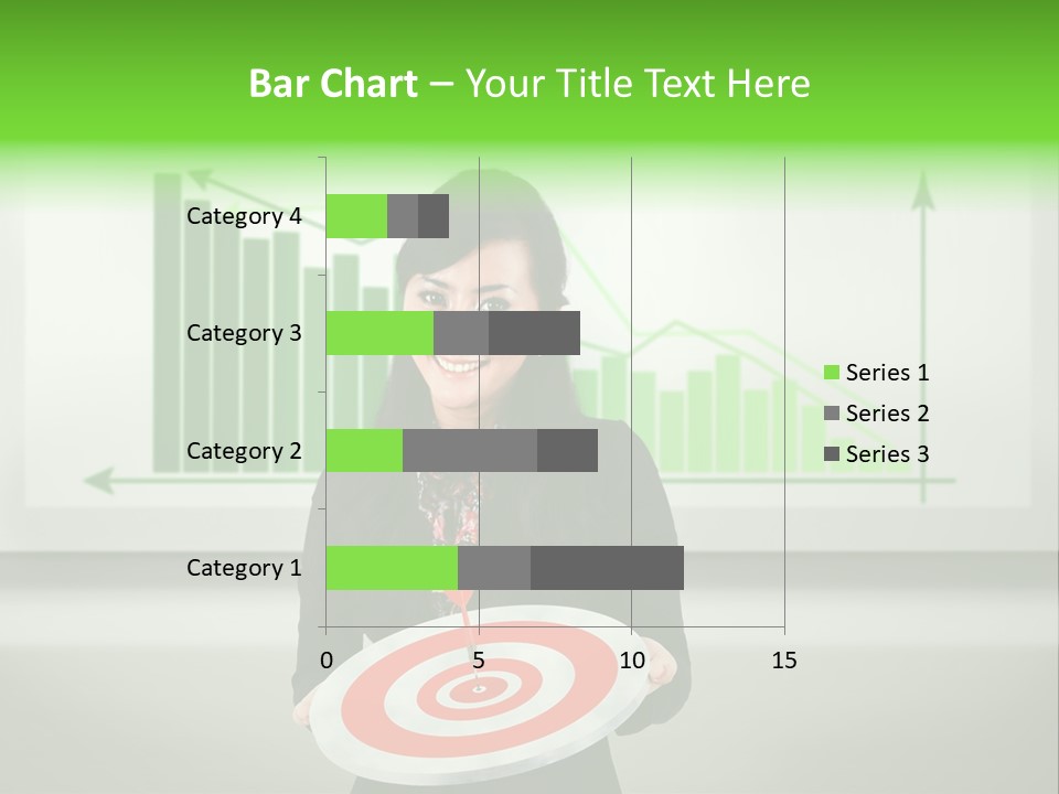 Statistics Target Whiteboard PowerPoint Template