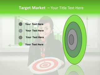 Statistics Target Whiteboard PowerPoint Template